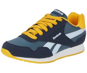 Reebok Unisex Kid's Royal Classic Jogger 3.0 Sneaker, Vector Navy Hoops Blue F23 Team Yellow F23, 27 EU