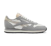 Reebok Unisex's Classic Leather Sneaker, Chalk Grey 3 Moonstone, 4.5 UK Men/ 4 UK Women