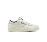 Reebok Unisex's Club C 85 Vintage Sneaker, Chalk Alabaster Vector Navy, 36.5 EU