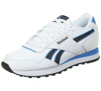 Reebok Unisex's Glide Sneaker, White Black Kinetic Blue, 38.5 EU