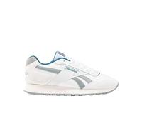 Reebok Unisex's Glide Sneaker, White Grey 3 Escape Blue, 36.5 EU