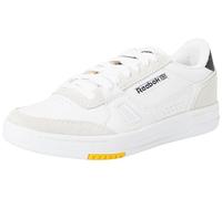 Reebok Unisex's Lt Court Sneaker, FTWR White Black Team Yellow F23, 38.5 EU