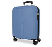Reebok Valley Valise Cabine Bleu 40x55x20 cm Rigide ABS 37 L 2.8 kgs Bagage à Main
