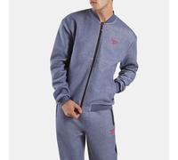 Reebok - Veste bomber homme Dreamblend Spacer, Homme, Navy Marl, Taille: 2XS