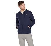 Reebok Identity Fleece Zip-Up Vestes, Vector Navy, M Homme