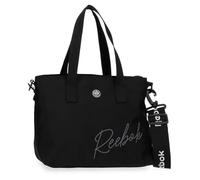 Reebok Violet Sac bandoulière Noir 27 x 22 x 15 cm Polyester by Joumma Bags