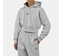 Reebok Wardrobe Essentials Cropped Hoodie T-Shirt Femme
