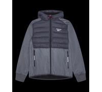 Reebok Water-Resistant Rain Anorak Gris glace L Male