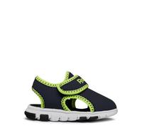 Reebok Wave Glider III, Sandale de Sport Bébé garçon, Vector Navy/Acid Yellow/FTWR White, 23.5 EU