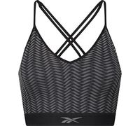 Reebok Womens Bra Top Ashletta Noir/Gris L Female