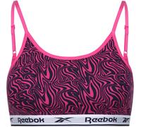 Reebok Womens Bra Top Berry Pink/Vectr Navy S Female