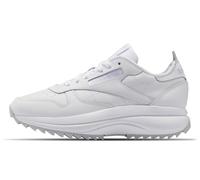 Reebok Women's Classic Leather SP Extra Sneaker, FTWR White LGH Solid Grey Lucid Lilac, 41 EU