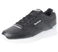 Reebok Women's Glide Ripple Clip Sneaker, Black Silver Met Feel Good Blue F23 R, 35 EU