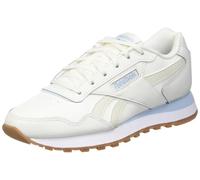Reebok Women's Glide Sneaker, Chalk Classic Beige Soft Blue, 42.5 EU