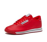 Reebok Women's Princess Classic Shoe, Techy Red/White/Black, 8.5 M US