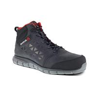 REEBOK WORK Bottes de sécurité imperméables Excel Light pour homme, bout en aluminium, noir, pointure 39, IB1037S3