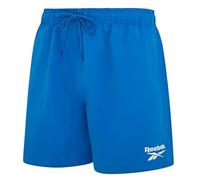 Reebok Yale Short de Bain en Polyester léger et Respirant à séchage Rapide pour Homme, Bleu Vecteur, S