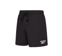Reebok Yale Short de Bain en Polyester léger et Respirant à séchage Rapide pour Homme, Noir, Grand