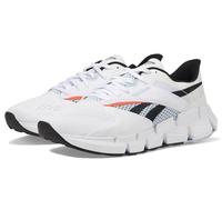 Reebok Zig Dynamica 5 Baskets unisexes pour adulte, Chaussures Blanc/Core Noir/Rouge dynamique, 14 Women/12.5 Men
