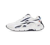 Reebok - Zig Kinetica 2.5 Essential Bleu Chaussures/Baskets Basses Pour Homme While/vector Navy - Homme - Sport - Blanc - Taille: 45 EU