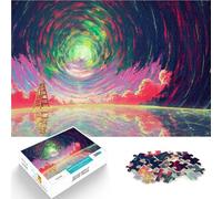 Réécrire Le Ciel Puzzle 1000 pièces pour Adolescents Jouet éducatif intellectuel décompressant Œuvre d'art 38x26cm