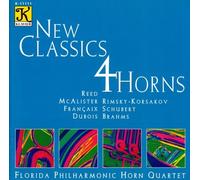 REED / BRAHMS / SCHUBERT / MCALIS - New Classics 4 Horns