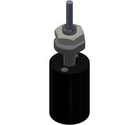 REED Electronics R1/8-PMU-L56-HUB25-1mPVC Capteur de niveau 230 V/AC 1 NF (R) IP67 1 pc(s)