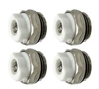 Reeds Lot de 4 bouchons de purge manuels pour radiateur 1/2" BSP 1/2"