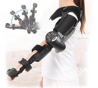 RééDucation Par éTirement De L'Articulation Du Coude, Attelle éLectrique ArticuléE Pour Le Coude, Pour La RééDucation Des Membres SupéRieurs AprèS Une Fracture Du Bras Et Une HéMipléGie,Left