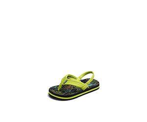 Reef Boy's Little Ahi Sandal, Neon Palm, 7 UK