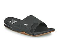 REEF Homme Fanning Slide Tongues, Noir/argenté, 47 EU