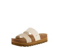 REEF Claquettes / Tongs 'Cushion Vista HI' caramel / blanc cassé, Taille 41