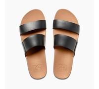Reef Sandales Cushion Bounce Vista – sandale glissante femme – Noir Naturel 37,5