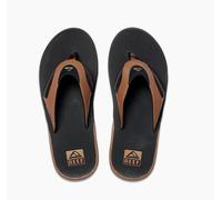 Reef Fanning Claquettes Pour Hommes Noires Et Brunes NEUVES