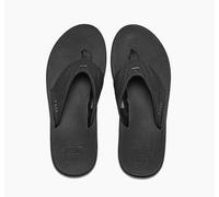 Reef Fanning Men's Flip Flops Tout Noir Neuf