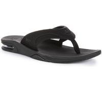 Reef Fanning Ouvre-Bouteille T Post Strap Sandale Homme Tout Noir UK 6 - 12