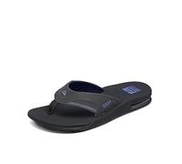REEF Tongs Fanning pour homme, soutien de la voûte plantaire, semelle extérieure durable, résistante à l'eau, avec décapsuleur intégré, 46 EU