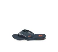 Reef Fanning Tongs pour homme, soutien de la voûte plantaire, semelle extérieure durable, résistantes à l'eau, avec décapsuleur intégré, 45 EU