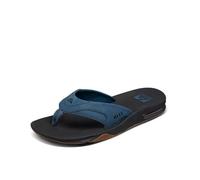Reef Fanning Tongs pour homme, soutien de la voûte plantaire, semelle extérieure durable, résistantes à l'eau, avec décapsuleur intégré, 42 EU