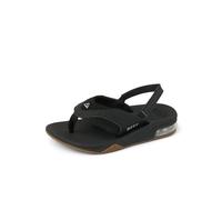 Reef Garçon Little Fanning Sandale, Noir/argenté, 5 UK