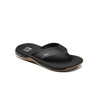 Reef Homme Ancre Tongues, Noir/argenté, 43 EU