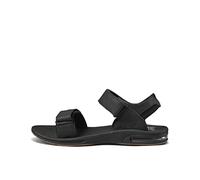 REEF Homme Fanning Baja Sandale de Sport, Black Silver, 44 EU