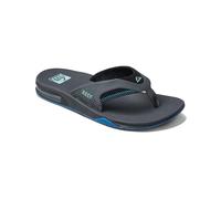 Reef Sandales à claquettes Fanning pour hommes Gunmetal/Ocean NEUF