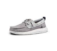 Reef Homme Swellsole Pier Chaussure Bateau, Gris, 41.5 EU