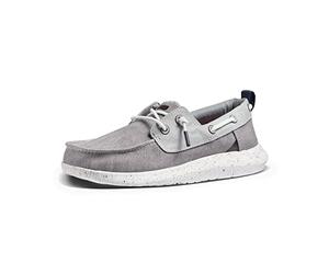 Reef Homme Swellsole Pier Chaussure Bateau, Gris, 41.5 EU