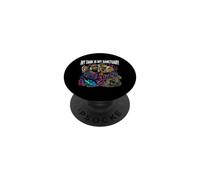 Reef Keeper Aquarium My Tank is My Sanctuary PopSockets PopGrip Adhésif