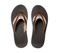 Reef Leather Fanning, Tongs homme, Marron (Bro/Brown 4 Br4), S