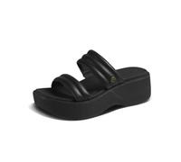 REEF Lofty Lux Hi Sandales pour femme, Black, 40 EU