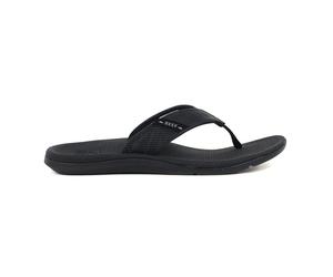 Reef Men's Cushion Santa Ana Black Slides CJ0378