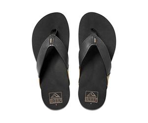 Reef Mens REEF DRAFTSMEN BRONZE BROWN Flip-Flops, Noir, 43 EU